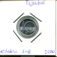 10 HELLER 2000 REPÚBLICA CHECA CZECH REPUBLIC Moneda #AP712.2.E - Tchéquie