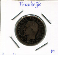 2 CENTIMES 1855 A FRANCE Coin Napoleon III Imperator #AK989 - 2 Centimes