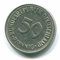 50 PFENNIG 1969 WEST & UNIFIED GERMANY Coin #DE10097.3.U - 50 Pfennig