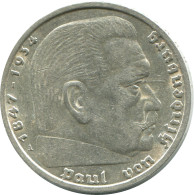 5 REICHSMARK 1936 A SILVER GERMANY Coin #DE10363.5.U - 5 Reichsmark