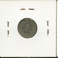 5 CENTS 1972 SINGAPORE Coin #AR468.U - Singapur