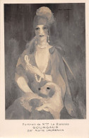 PORTRAIT DE MME LA BARONNE GOURGAUD- PAR MARIE LAURENCIN - Other & Unclassified