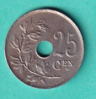 Belgium- 1921 -  25 Cent   KM 69 - 10 Cents