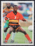 CENTRAL AFRICA - 1v - MNH - Paulão - Benfica - Football - Angola - Fußball - Fútbol - Soccer - Calcio - Voetbal - Clubs Mythiques