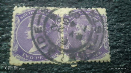 AVUSTURALYA--SOUTH AUSTRALYA -1899 -1905              2P           VICTORIA       RESMİ PUL  USED - Used Stamps