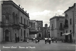 Presicce Lecce Piazza Del Popolo 1963 Animata - Lecce