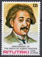 AITUTAKI - 1v - MNH - Einstein Nobel Physics - Mathematics - Nuclear - Atoms Physik - Mathematik  - Atome - Albert Einstein