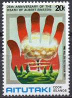 AITUTAKI 1980 - 1v - MNH - Einstein Nobel Physics - Mathematics - Nuclear Testing Ban Treaty - Atoms Physik - Atome - Atomenergie