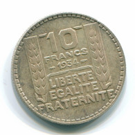 10 FRANCS 1934 FRANCE Pièce ARGENT #FR1064.14.F - 10 Francs