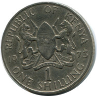 1 SHILLING 1973 KENYA Pièce #AZ189.F - Kenya