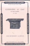 Buvard :   Gérard  Bécuwe  :  Cuisinière Au Gaz N°210     ///  Réf.  Mai. 23 - Electricité & Gaz