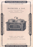 Buvard :   Gérard  Bécuwe  :  Marmites à Gaz    ///  Réf.  Mai. 23 - Elettricità & Gas