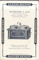 Buvard :   Gérard  Bécuwe  :  Marmites à Gaz  (petite Usure Bord)  ///  Réf.  Mai. 23 - Elektriciteit En Gas