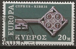 CHYPRE YT N° 299 - Oblitéré - EUROPA - 1968