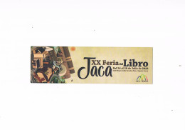 MARCAPAGINAS XX FERIA DEL LIBRO DE JACA 2019 - Marque-Pages