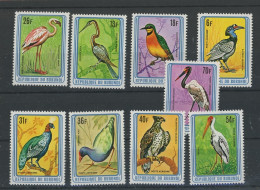 Oiseaux  **  Avions 487-495 **. Cote 70,-€ - Unused Stamps