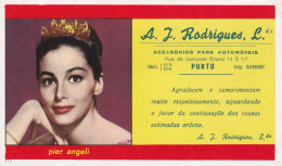 PORTUGAL -  PORTO - MATA BORRÃO - BLOTTER - ADVERTISING - CINEMA - ACTRESS - PIER ANGELI - Cinema & Teatro