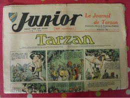 Junior, Le Journal De Tarzan N° 37 1936. Foster Mat Trubert Callaud. à Redécouvrir - Other & Unclassified