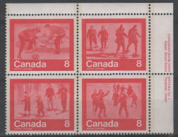 Canada - #647a - MNH PB - Plaatnummers & Bladboorden