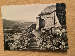 Cpsm84 Bonnieux Eglise Romane Et La Vallée Du Luberon - Bonnieux