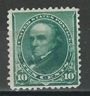 USA Sc 226, Mi 68 (*) Mint No Gum - Unused Stamps