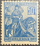 France Rare Yv: 257 Mi:237  Variété (gros Point Bleu+++) "Orléans Jeanne D'Arc" Neuf* Sans Charnière.... - Neufs