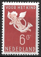 Plaatfout Wit Puntje Onder De 1e O Van VOor In 1936 Kinderzegels 6 + 4 Ct Bruin NVPH 291 PM Ongestempeld - Plaatfouten En Curiosa