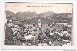 Cape Verde S.Vicente Cabo Verde MATIOTA LAVADEIRO PLAIN BACK POSTCARD - Cape Verde