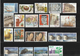 Greece - Small Lot Of Used Stamps / In € - Collezioni