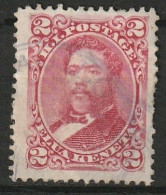 Hawaii 1883-1886 2c. Red, Used Scott 43 - Hawaï