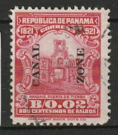 Canal Zone 1921 2c Used Scott 61 - Zona Del Canal