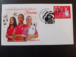 Polynesia 2023 Polynesie International Women Day SPORT Football Soccer 1v FDC PJ - Unused Stamps