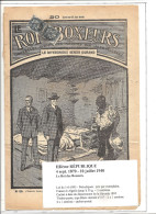JOURNAL - LE ROI DES BOXEURS. Tarif De 1895 (2c). Depart : GIRONDE - Journaux