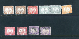 Hong Kong 1923 Accumulation Postage Due Stamps MH/Used 15029 - Nuovi