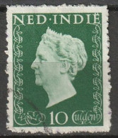 Ned Indie 1948 10 Gld NVPH 345 Gestempeld/ Cancelled - Indes Néerlandaises