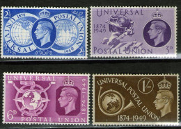 GREAT BRITAIN - 1949 The 75th Anniversary Of Universal Postal Union MNH - Neufs