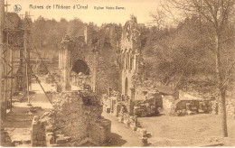 BELGIQUE - ORVAL - Ruines De L'Abbaye D'Orval - Eglise Notre Dame - Edit L Duparque - Carte Postale Ancienne - Other & Unclassified