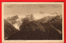 HA3-19  Finhaut  Vue Sur Le Glacier Du Trient Aiguille D'Orny Au-dessus De Champex. Cachet Finhaut 1921 Phototypie 9415 - Finhaut
