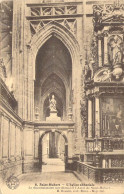 BELGIQUE - ST HUBERT - L'église Abbatiale - Le Déambulatoire Méridonial Et L'autel De St Hubert - Carte Postale Ancienne - Saint-Hubert