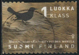 Finlande 1998 Yv. N°1381 - Merle D'Uusimaa - Oblitéré - Oblitérés