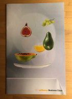 LUFTHANSA Business Class Menu LH 501 07/15-08/15 - Rio De Janeiro To Munich - Menu