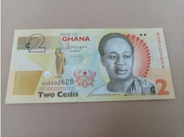 Billete De GHANA De 2 Cedis, Año 2015, UNC - Ghana