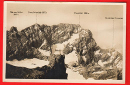 HA3-26  Massif Du Muveran Tête Aux Veillon, Cime Orientale, Pointe Des Encrenaz  Perrochet-Matile Sans Numéro NC - Roche