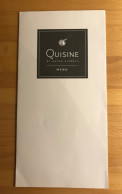 QATAR AIRWAYS QUISINE MENU DOH-AP/YC/HBQ3/CY4-V1 - Menükarten