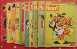 10 N° Du Journal De Mickey. 1963-1983. Walt Disney Picsou Donald. à Redécouvrir - Journal De Mickey