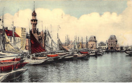 BELGIQUE - OSTENDE - Le Port De Pêche Et La Gare Maritime - Carte Postale Ancienne - Oostende