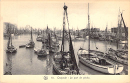 BELGIQUE - OSTENDE - Le Port De Pêche - Carte Postale Ancienne - Oostende