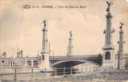 BELGIQUE - OSTENDE - Pont De Smet De Nayer - Carte Postale Ancienne - Oostende