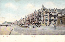 BELGIQUE - OSTENDE - Digue Est - Carte Postale Ancienne - Oostende