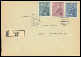 1942, Böhmen Und Mähren, 86-88, Brief - Altri & Non Classificati